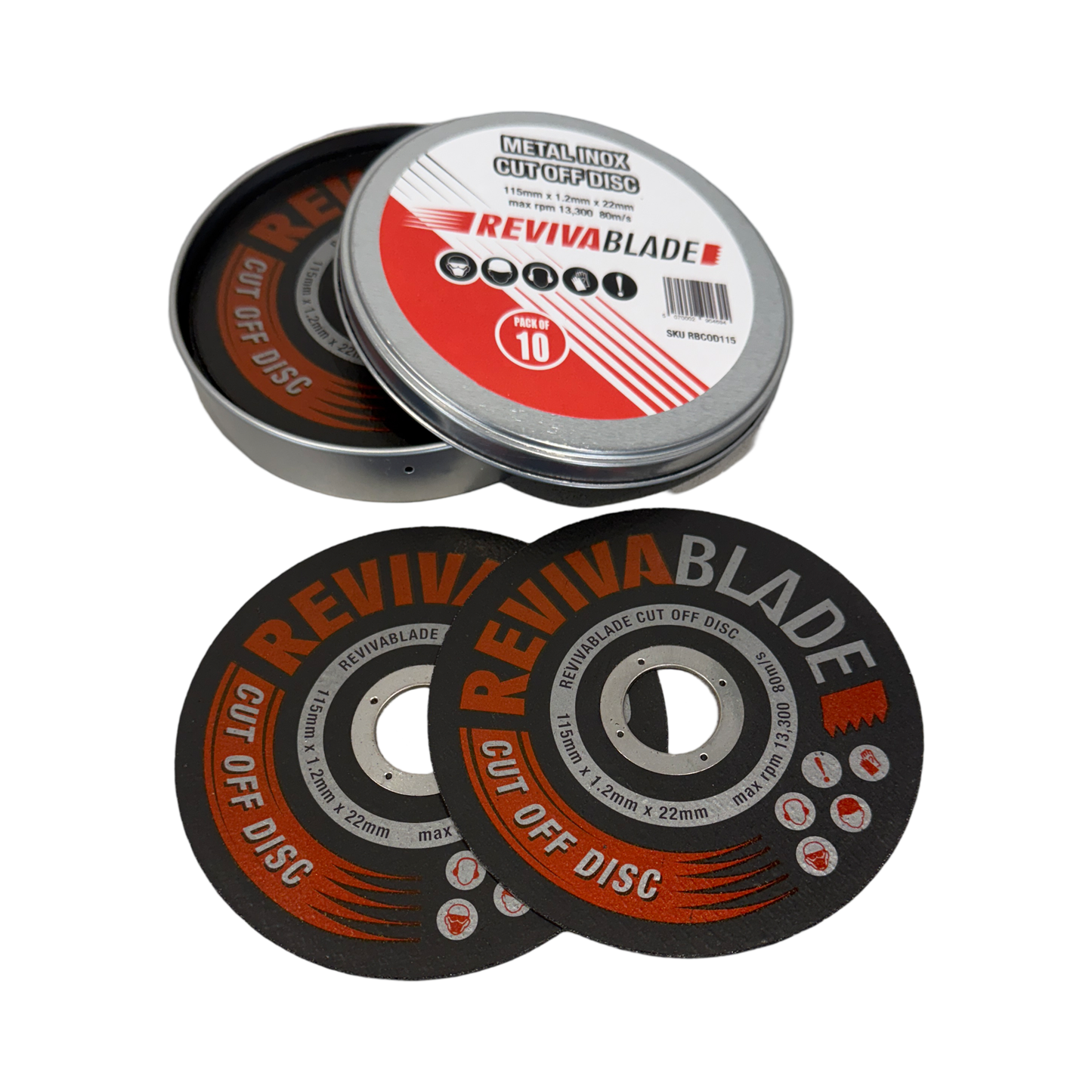 Revivablade 115mm cutting discs 10 pack