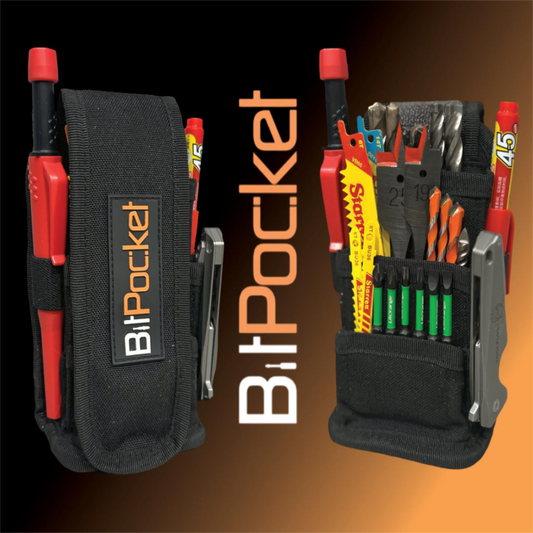 Bitpocket tool storage pouch