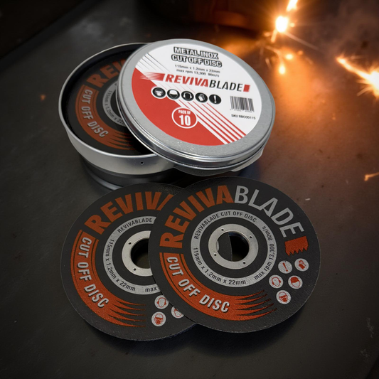 115mm Metal / Stainless Steel (Inox) Cutting / Slitting Discs For Grinders (10 Pack) FREE DELIVERY