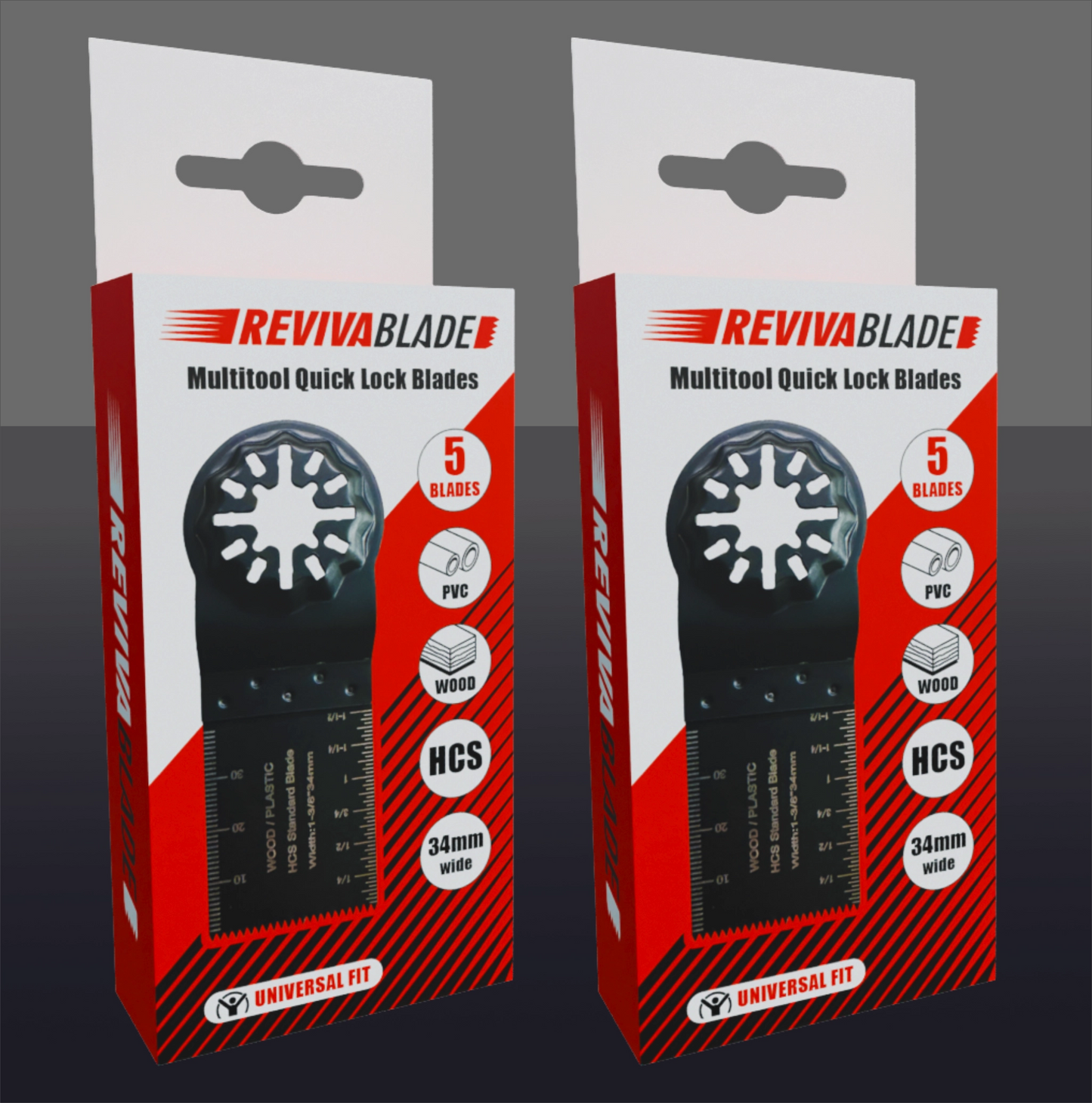 Revivablade Multitool Blades 2 x 5 Pack