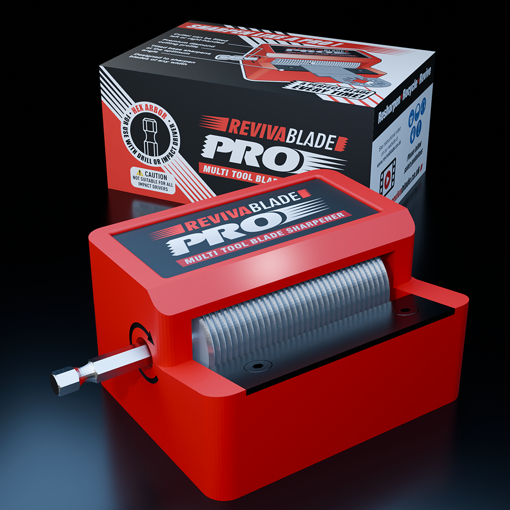 Revivablade® Pro NEW……. Professional Multitool Blade Sharpener