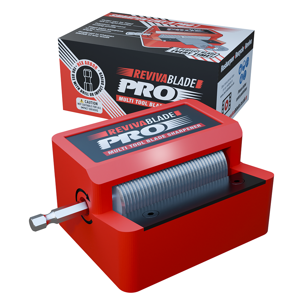 Revivablade® Pro NEW……. Professional Multitool Blade Sharpener
