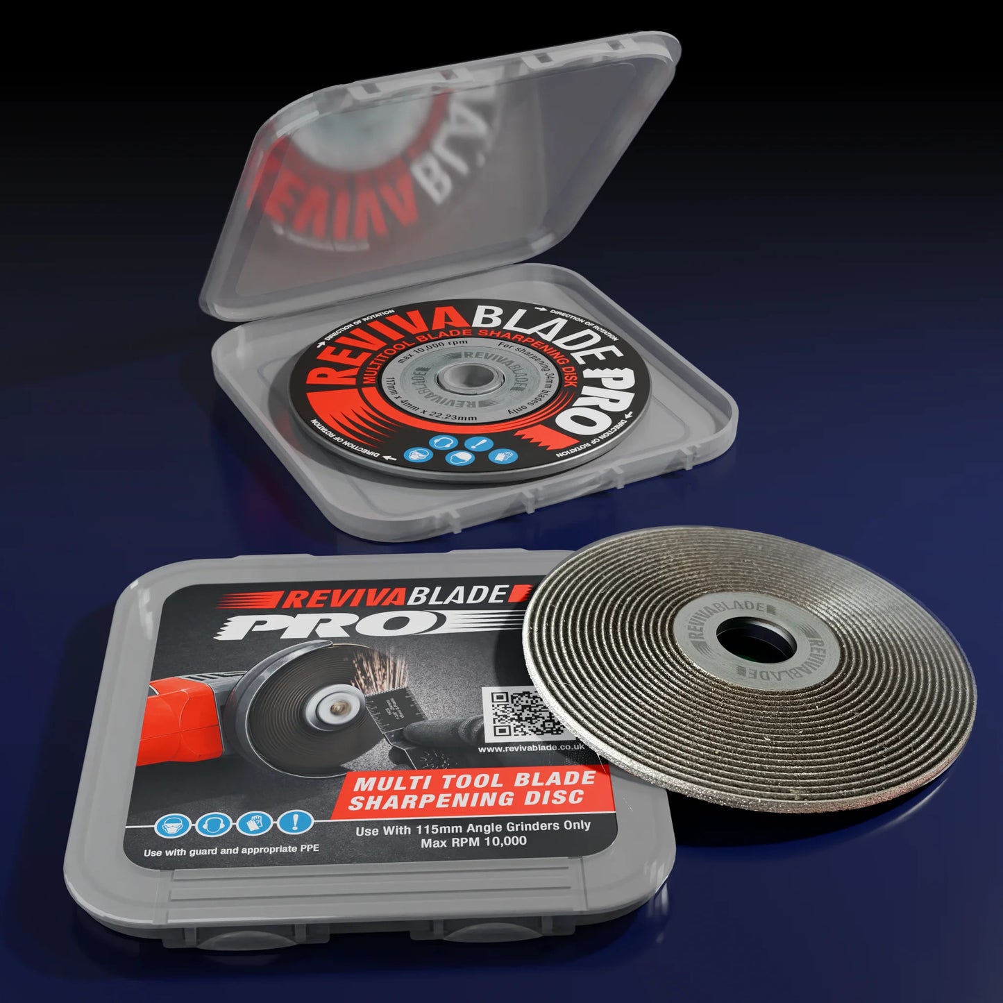 Reviva Blade Pro multi tool blade sharpening disc 