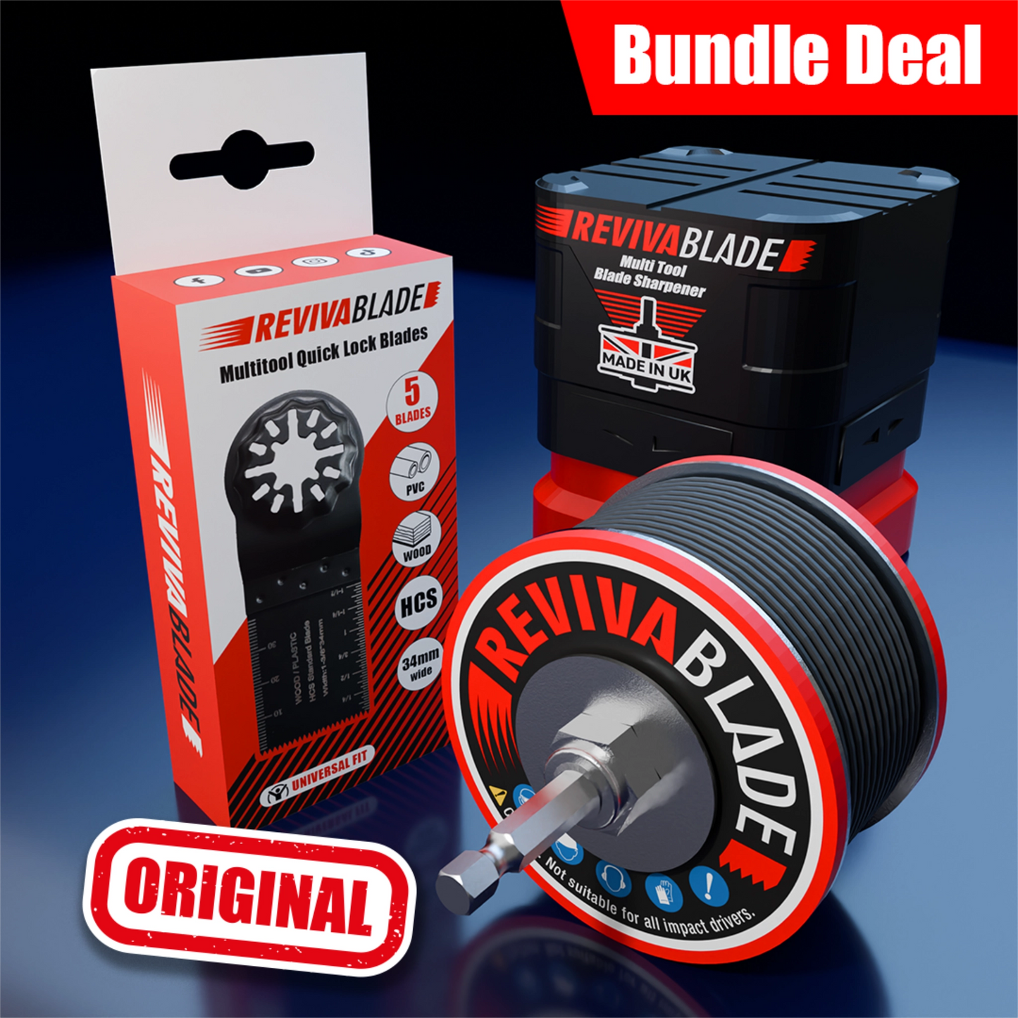 Revivablade Original bundle with multi-tool blades