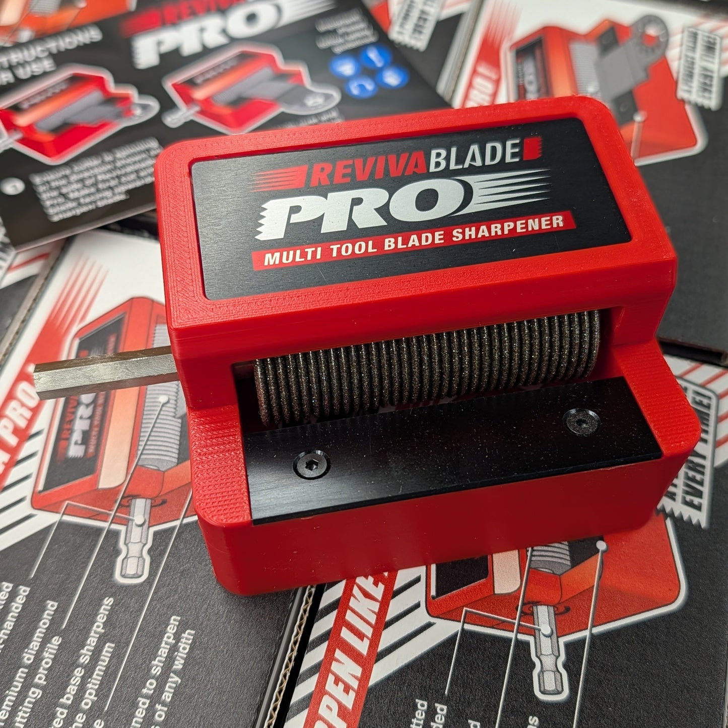 Revivablade Pro metal blade sharpening attachment