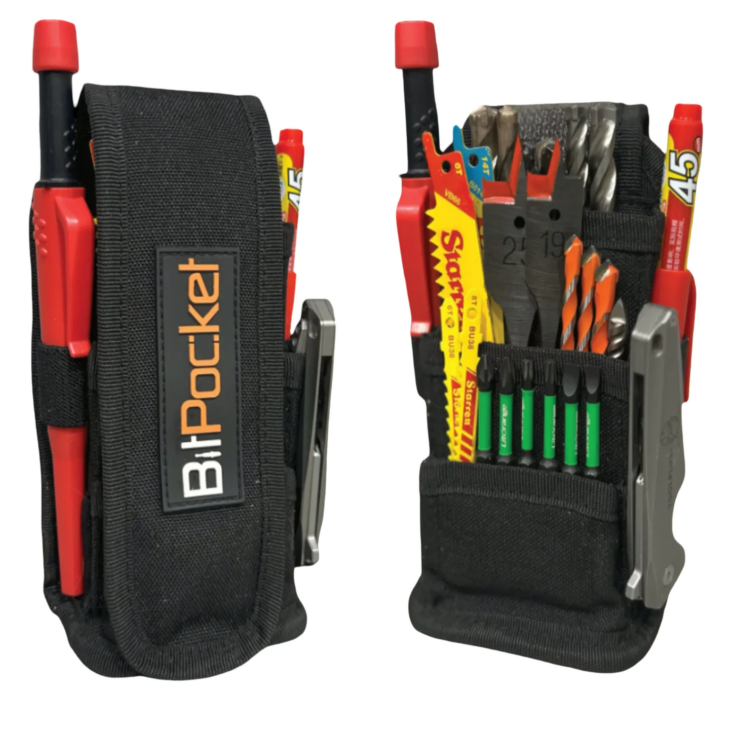 NEW.. Bit Pocket Clip! The Ultimate All In One Bit Storage Solution For Trades & DIY.